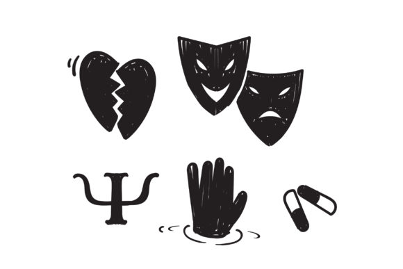 Download Doodle Set of Psychology Related - Log Collection