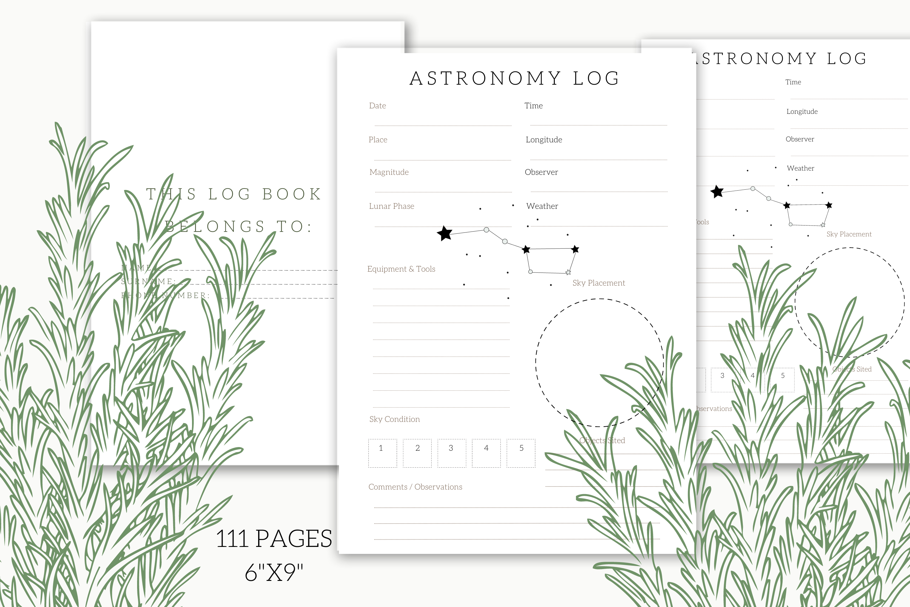Download Astronomy Log Journal 111 Pages - Log Collection