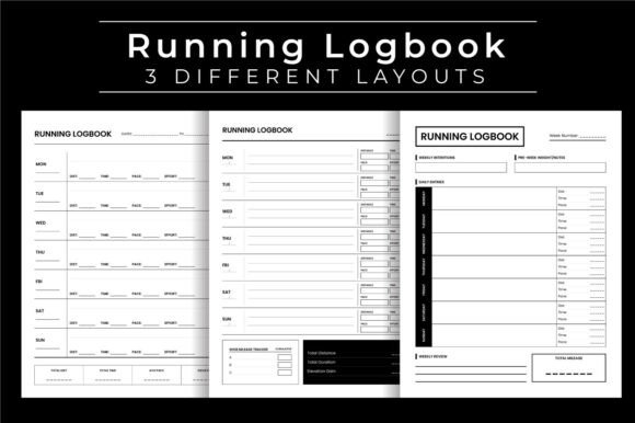 Download Running &amp; Marathon Training Logbook - Log Collection