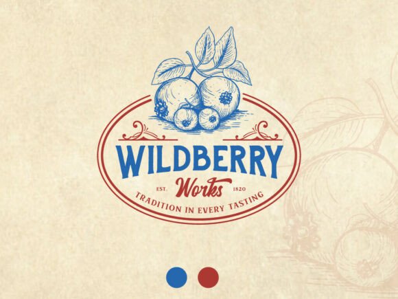 Download Wildberry Works – Hand-Drawn Vintage Log - Log Collection