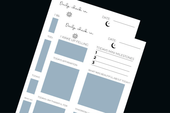 Download Daily Check in Journal, Daily Gratitude - Daily gratitude Collection