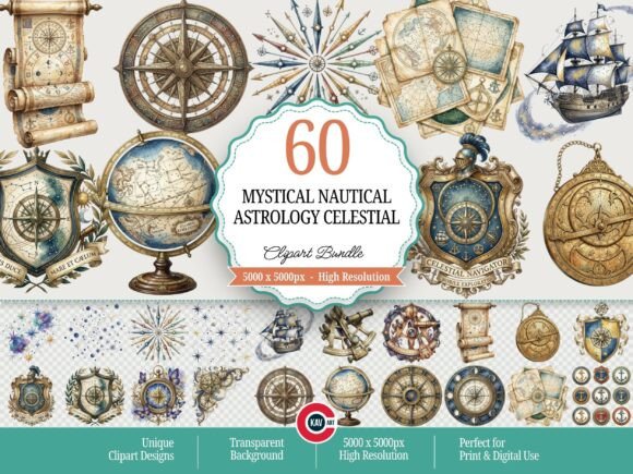 Download Mystical Nautical Astrology Celestial - Log Collection